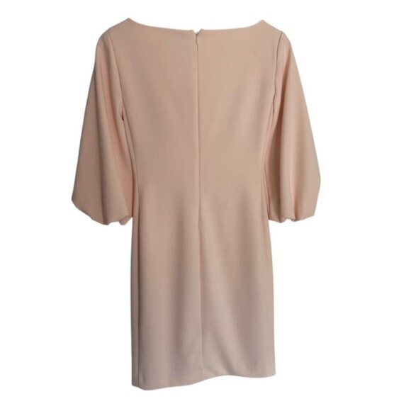 Ralph Lauren Light Pink Crepe Dress 0 - Picture 3 of 4